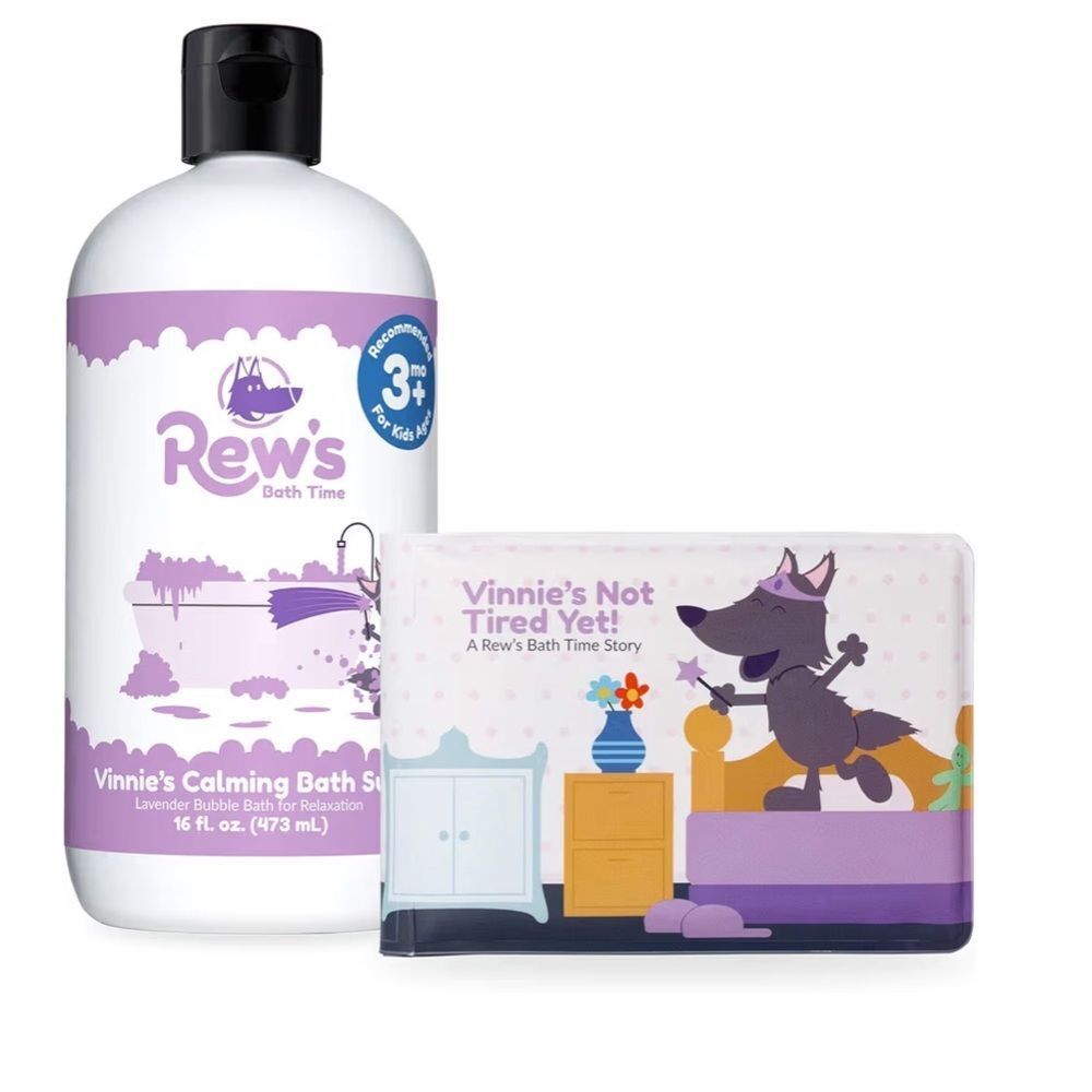 Rew's Bath Time - Calming Natural Bubble Bath Lavender